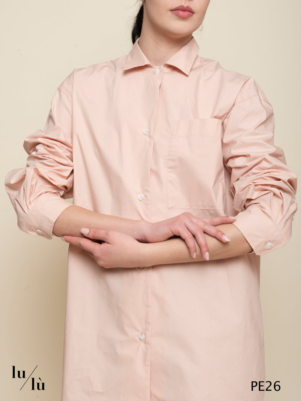 Itaque - Camicia donna oversize in cotone