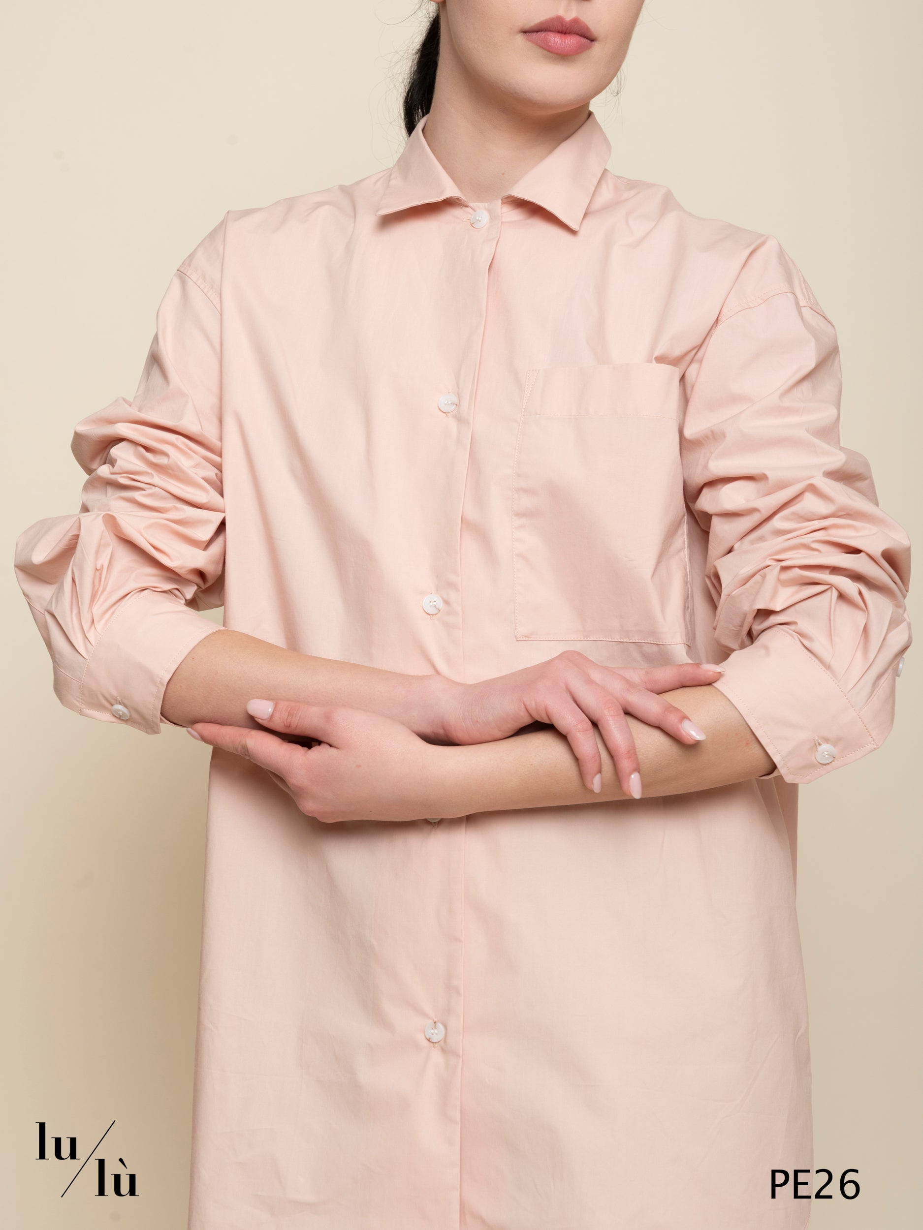 Itaque - Camicia donna oversize in cotone