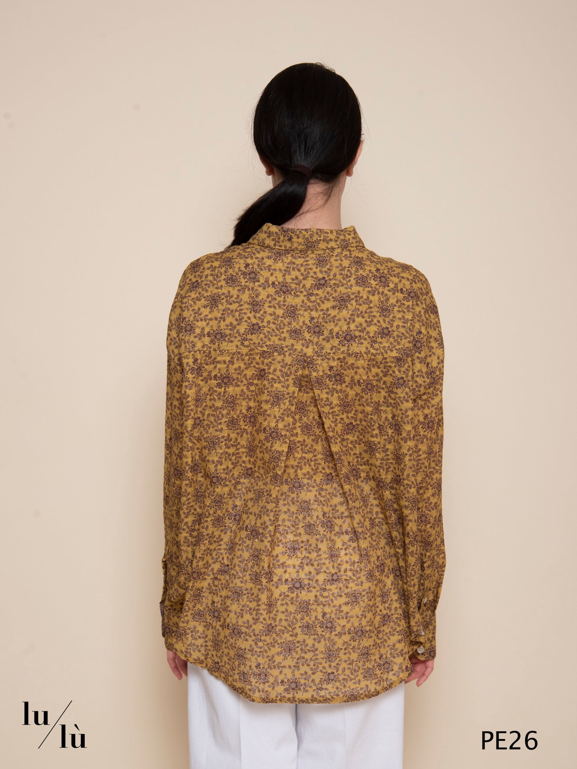 Kelya - Blusa donna stampata in puro cotone