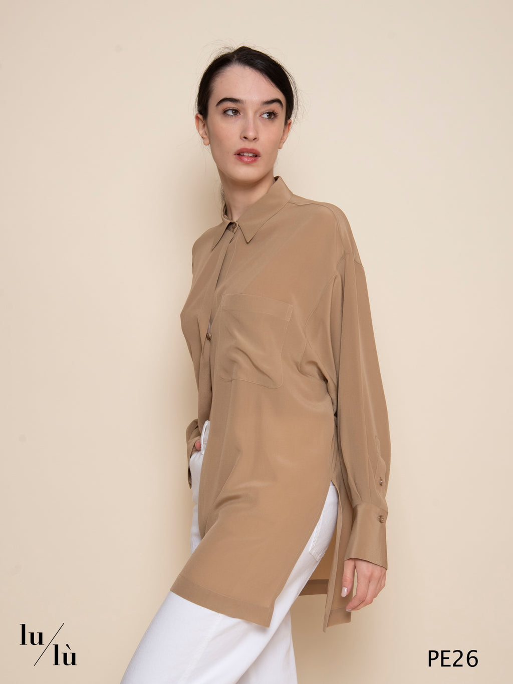 Loose - Camicia donna loose fit in seta