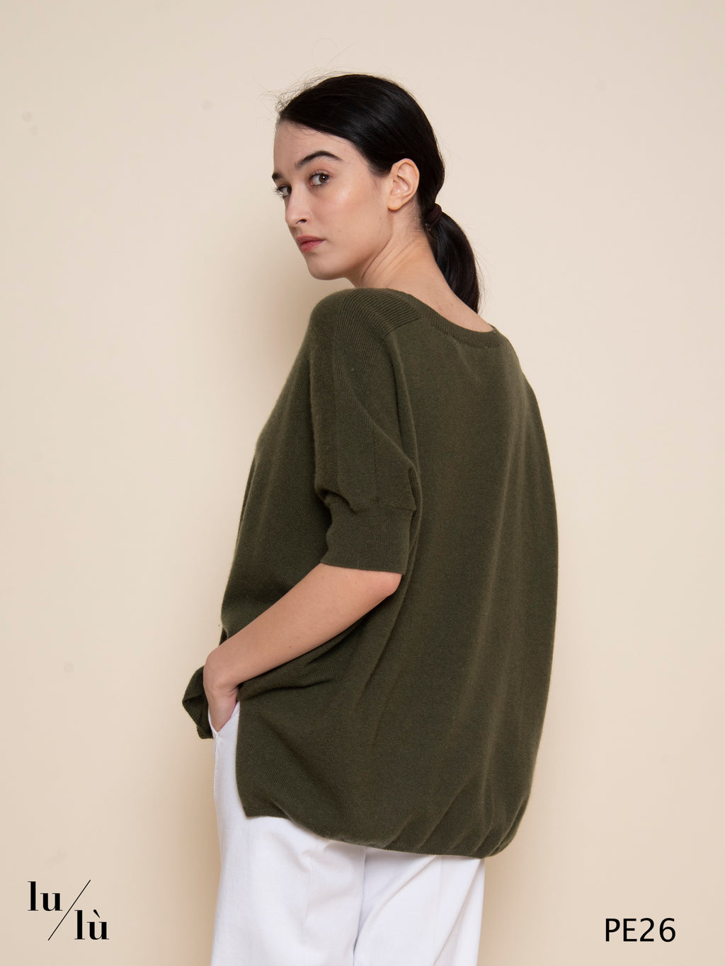 Joyce Green - Poncho donna in cashmere