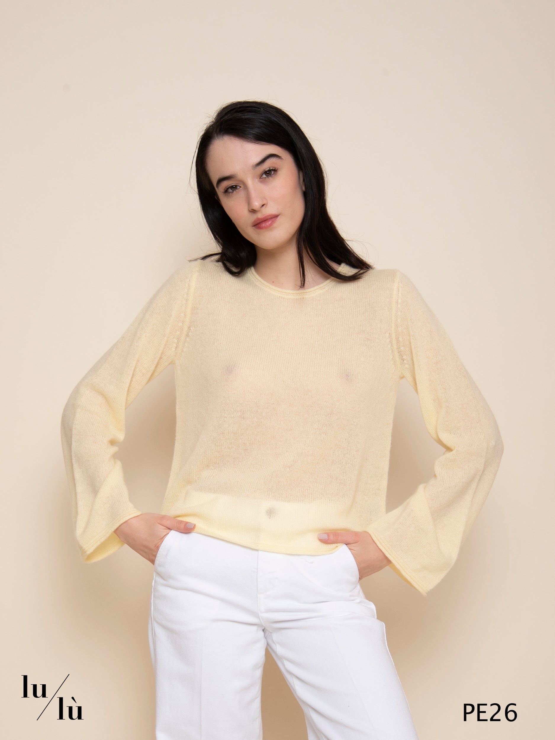 Maggie Lemon - Maglia donna in cashmere