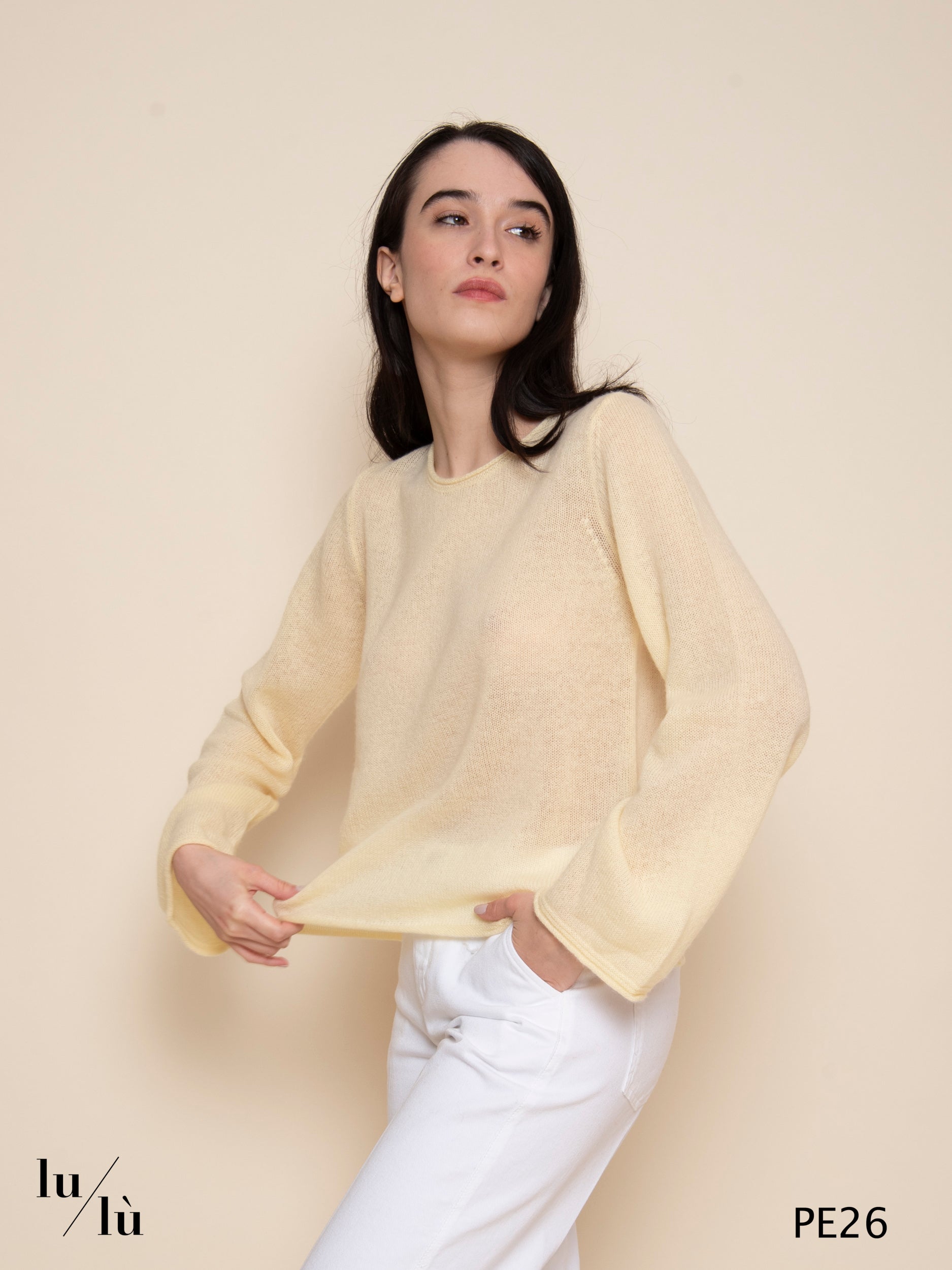 Maggie Lemon - Maglia donna in cashmere