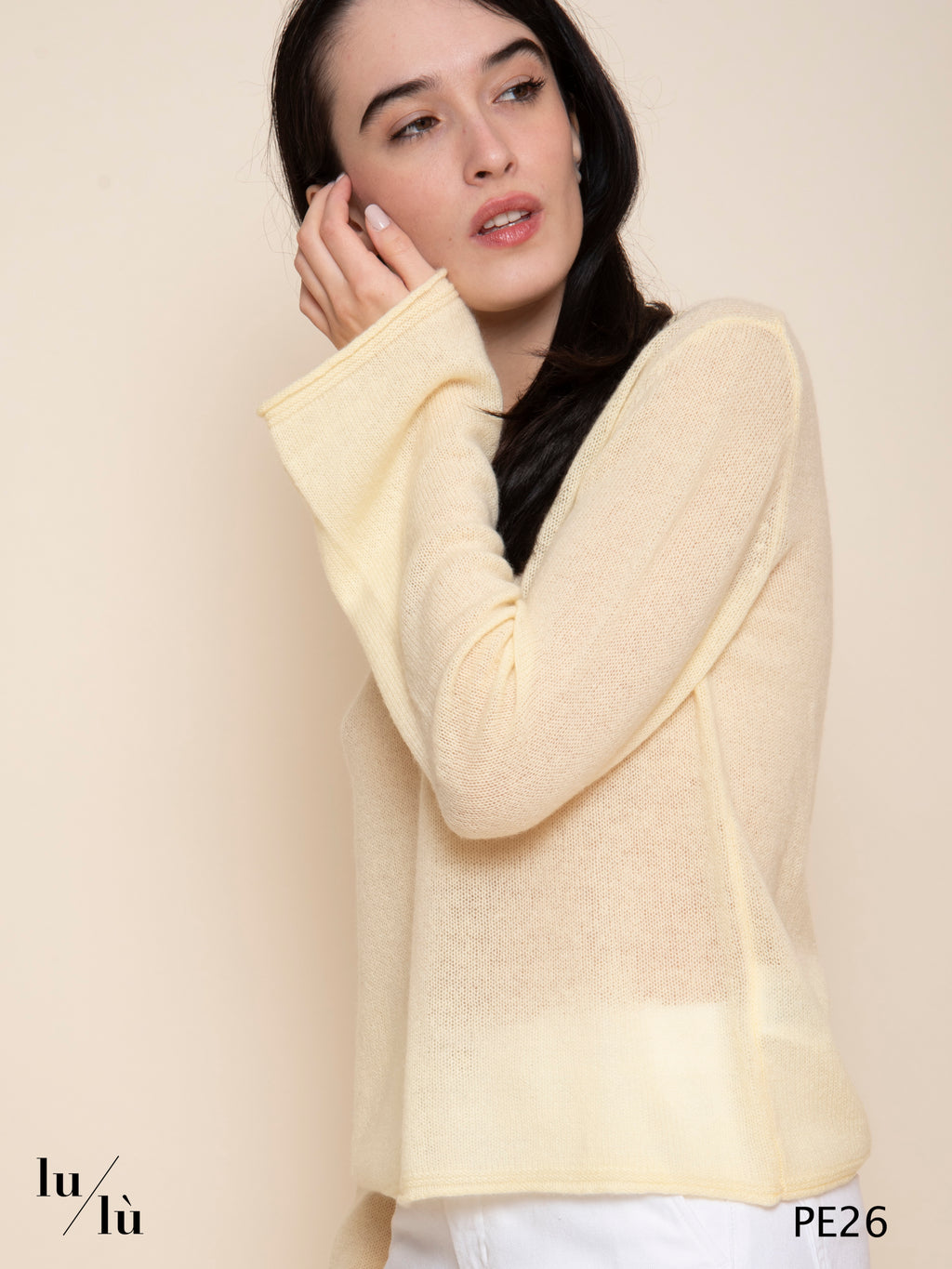 Maggie Lemon - Maglia donna in cashmere