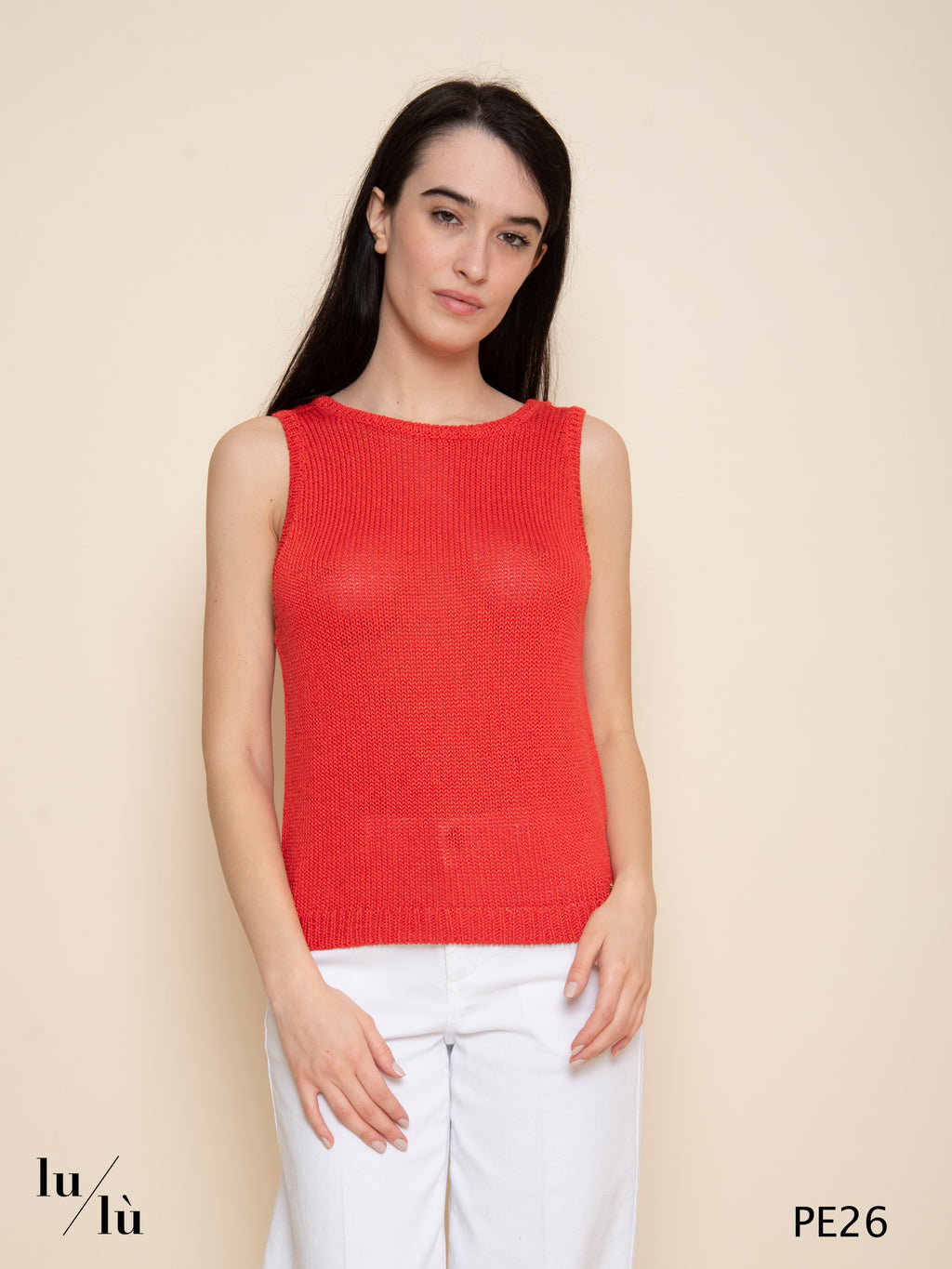 Carlota Homard - Canotta donna in maglia