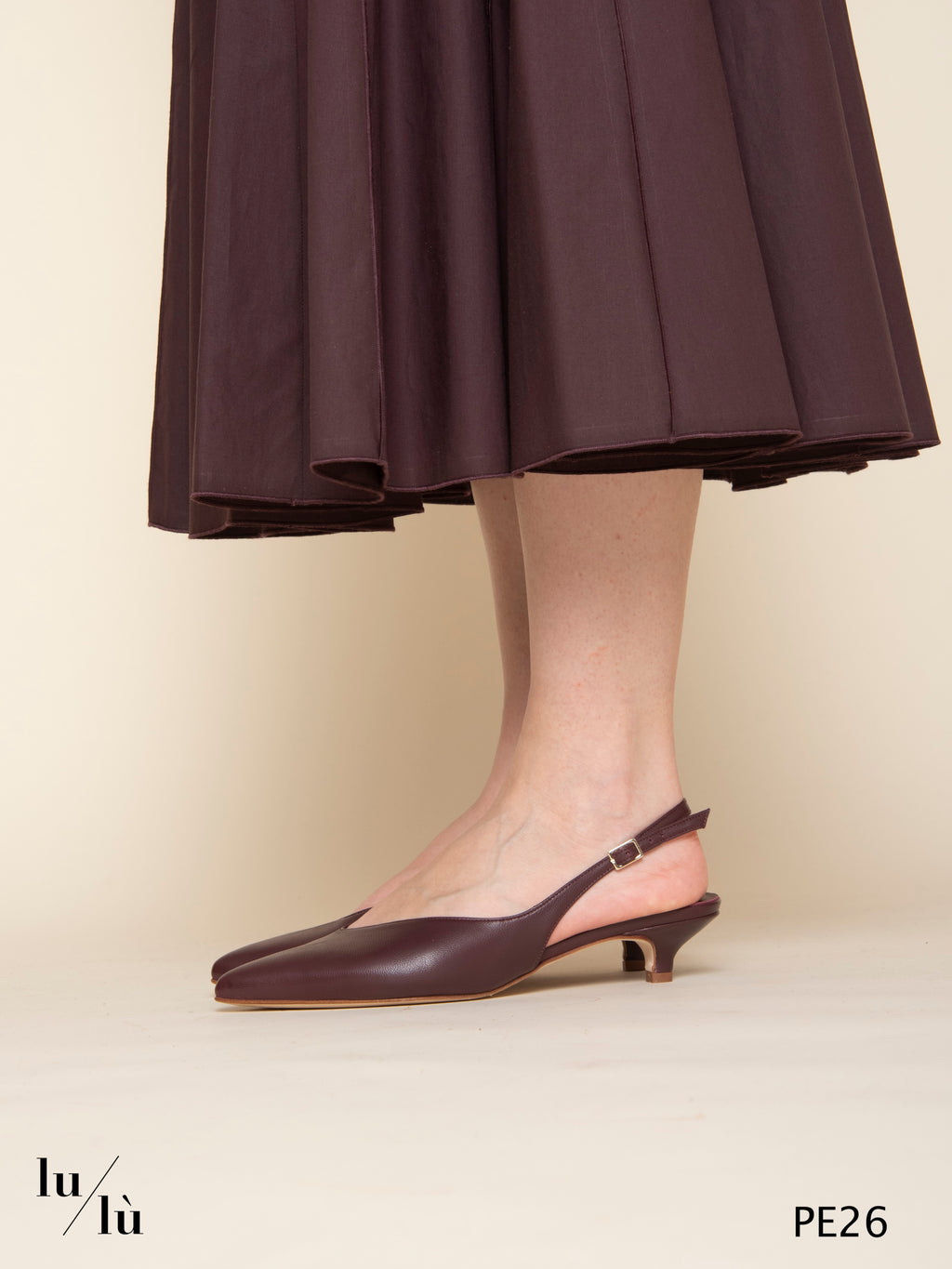 Altea Vinaccia - Slingback in pelle nappa