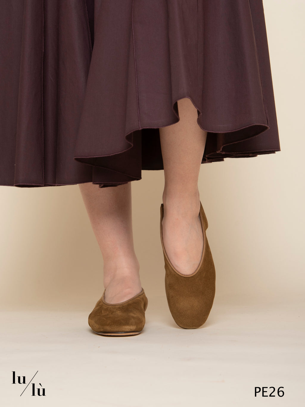 Emmet - Slingback in pelle scamosciata