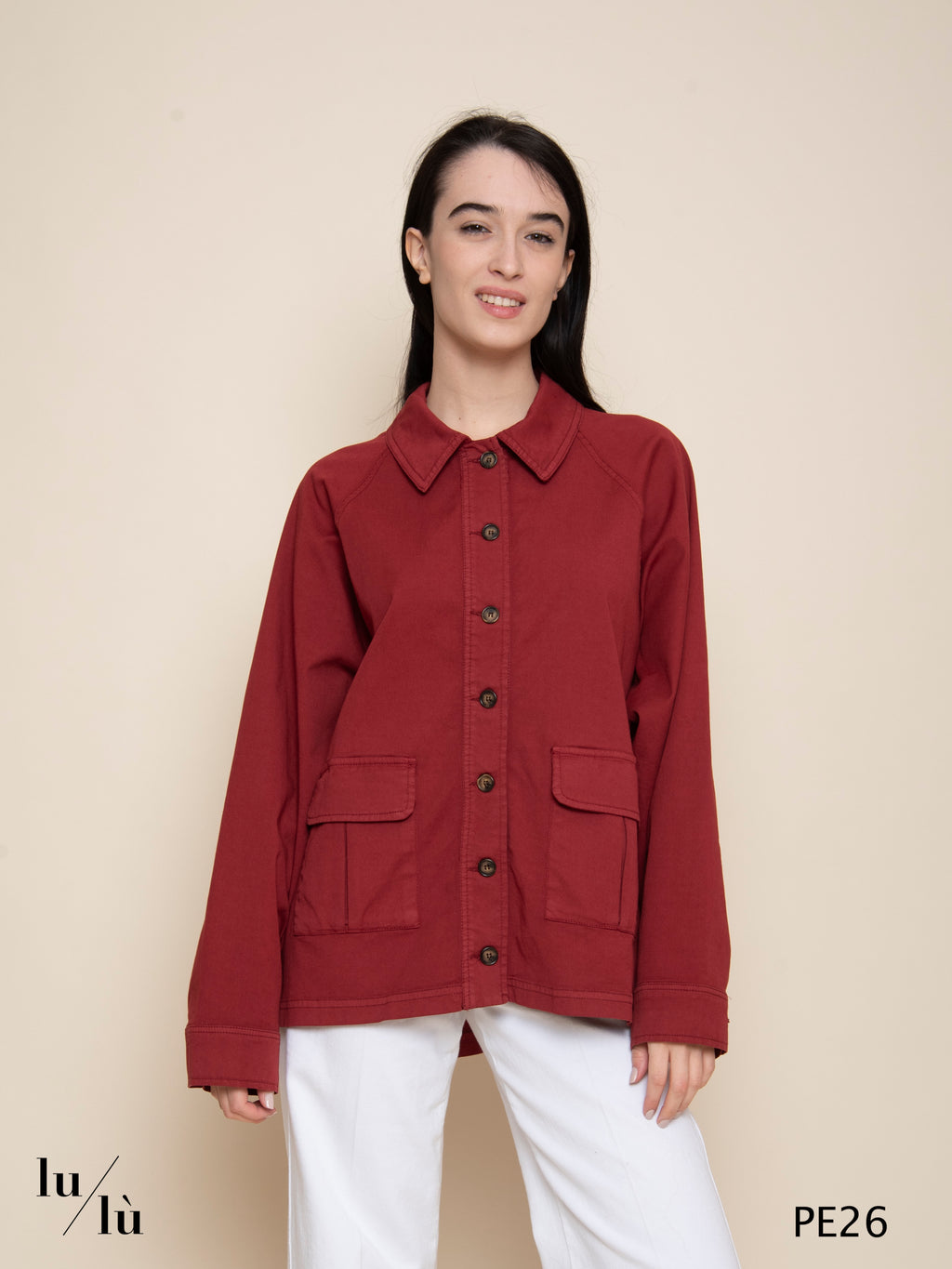 Samuel - Overshirt donna in cotone