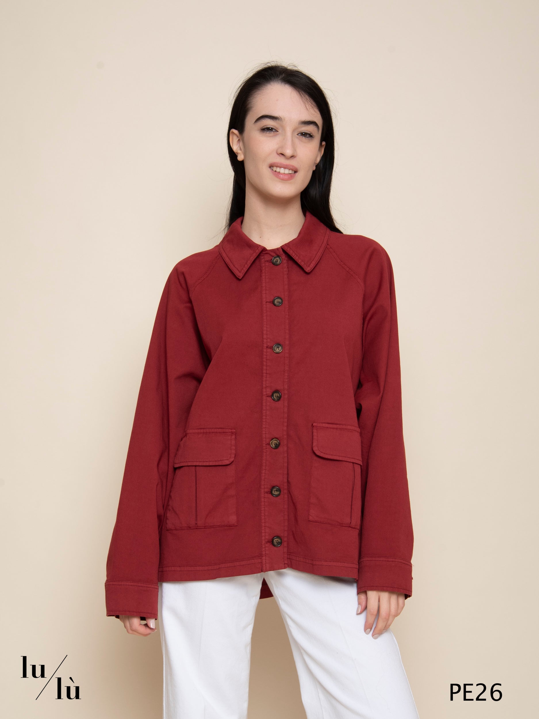 Samuel - Overshirt donna in cotone