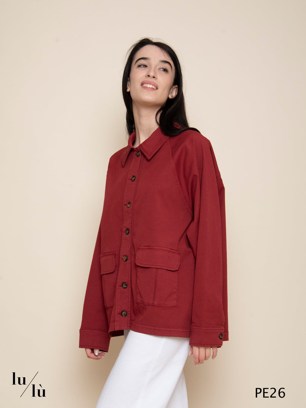 Samuel - Overshirt donna in cotone
