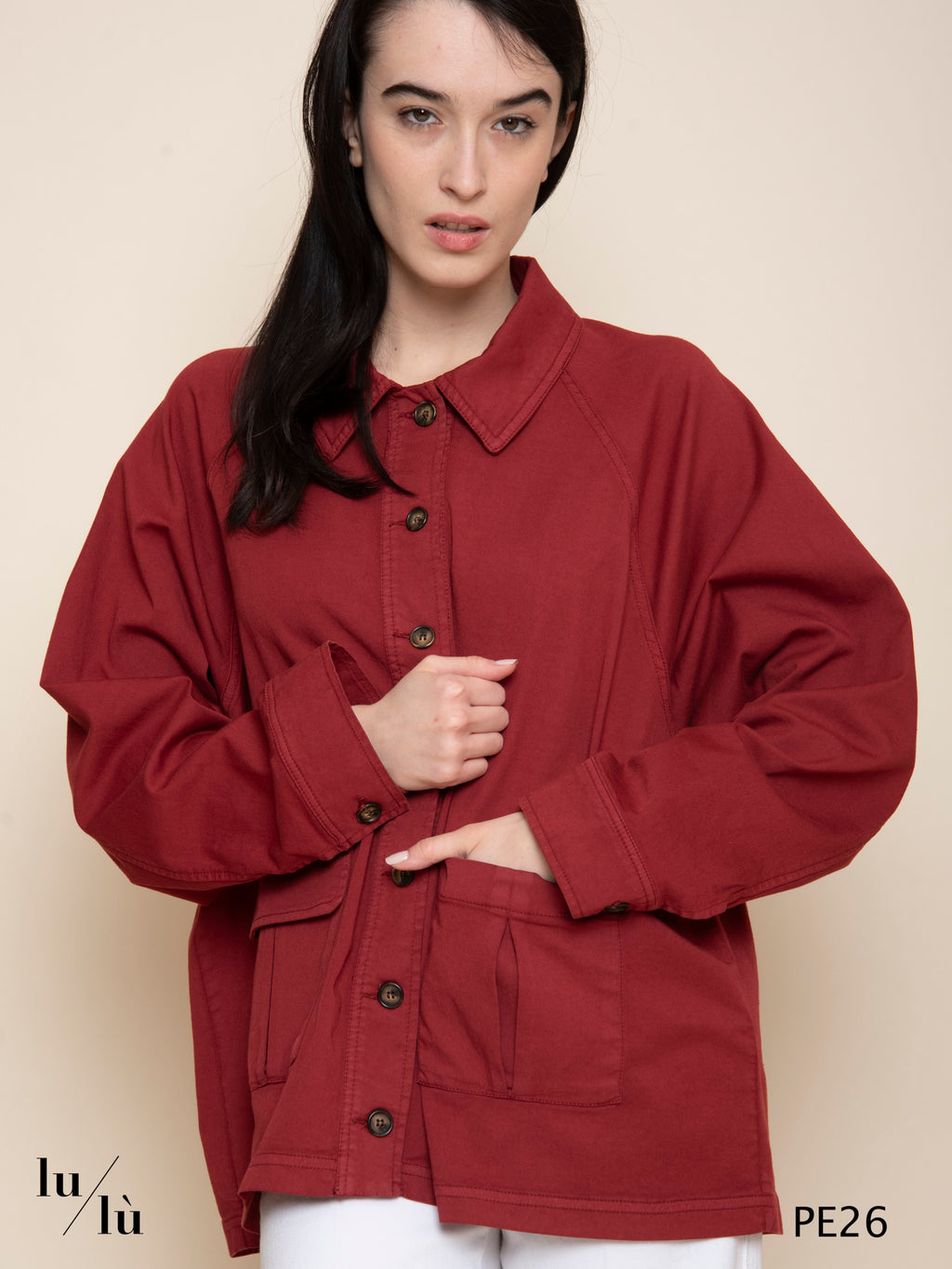 Samuel - Overshirt donna in cotone