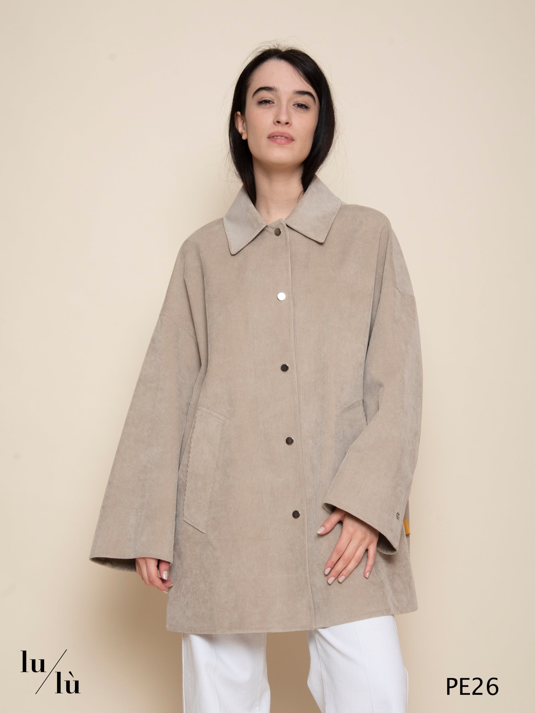 Armine - Giacca donna lunga in velluto