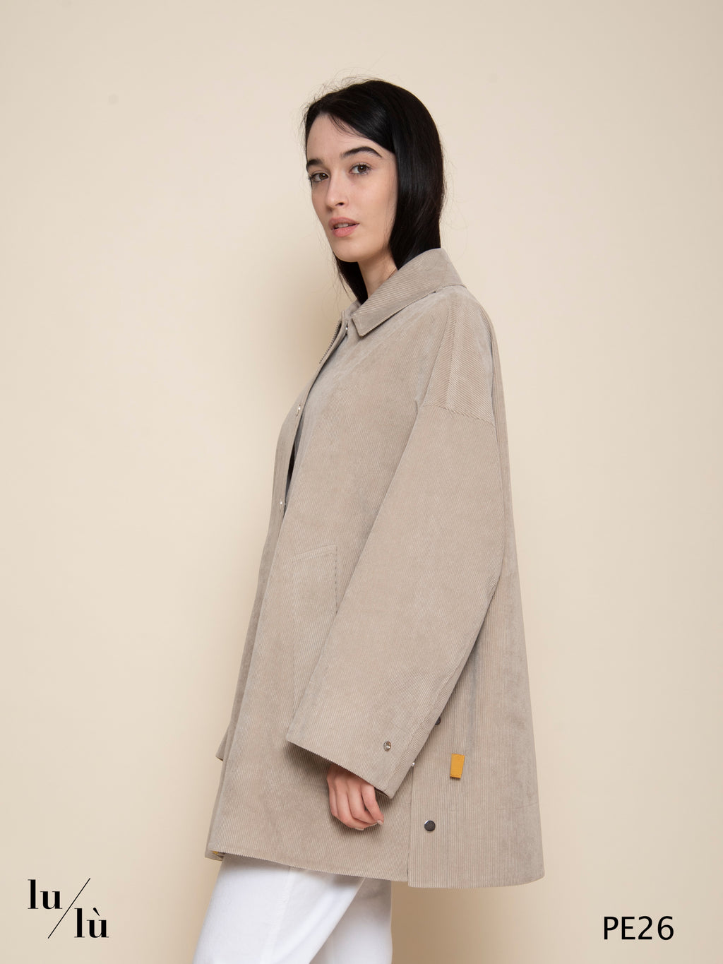 Armine - Giacca donna lunga in velluto