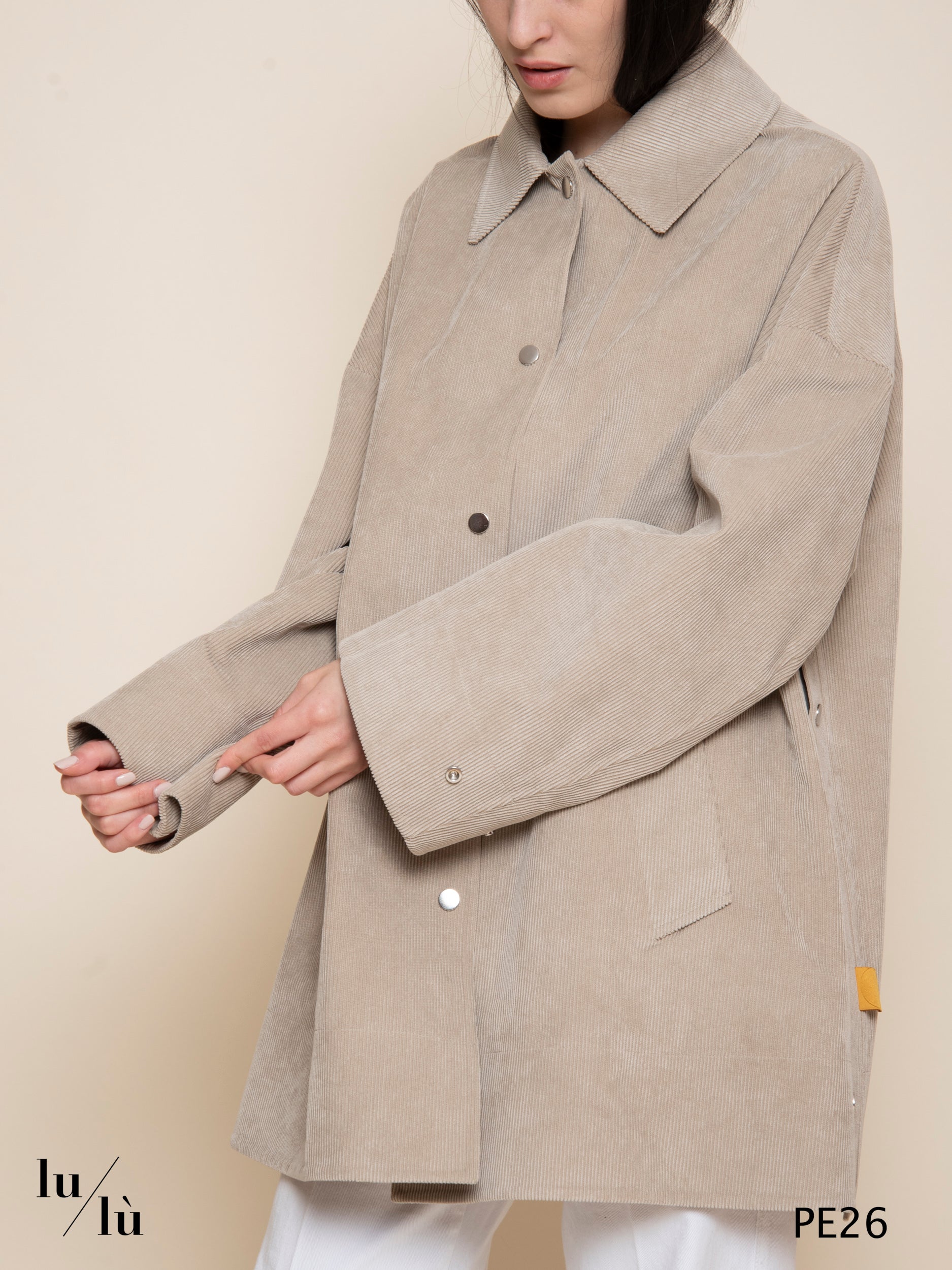 Armine - Giacca donna lunga in velluto