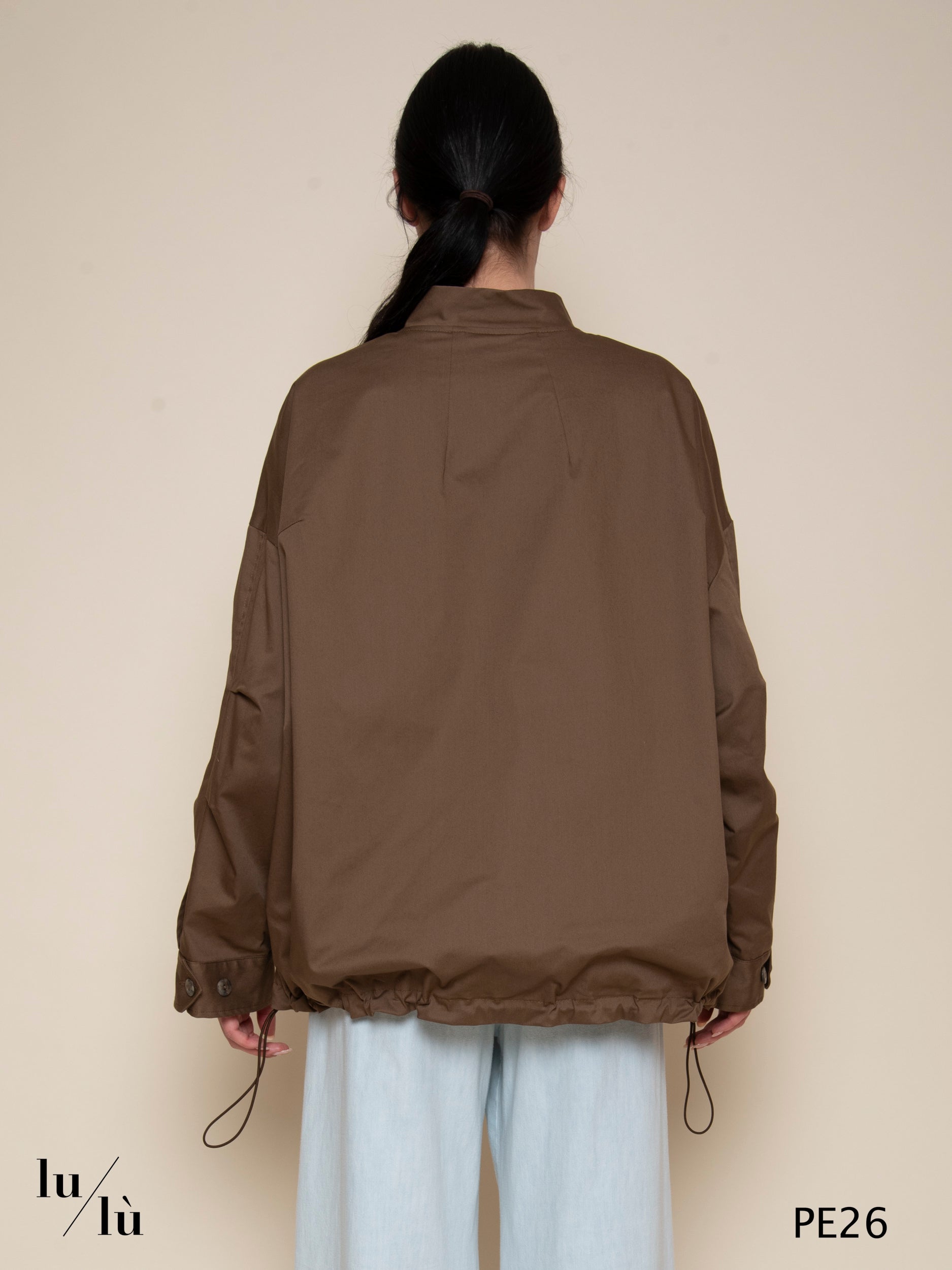 Kafka - Bomber donna oversize in cotone