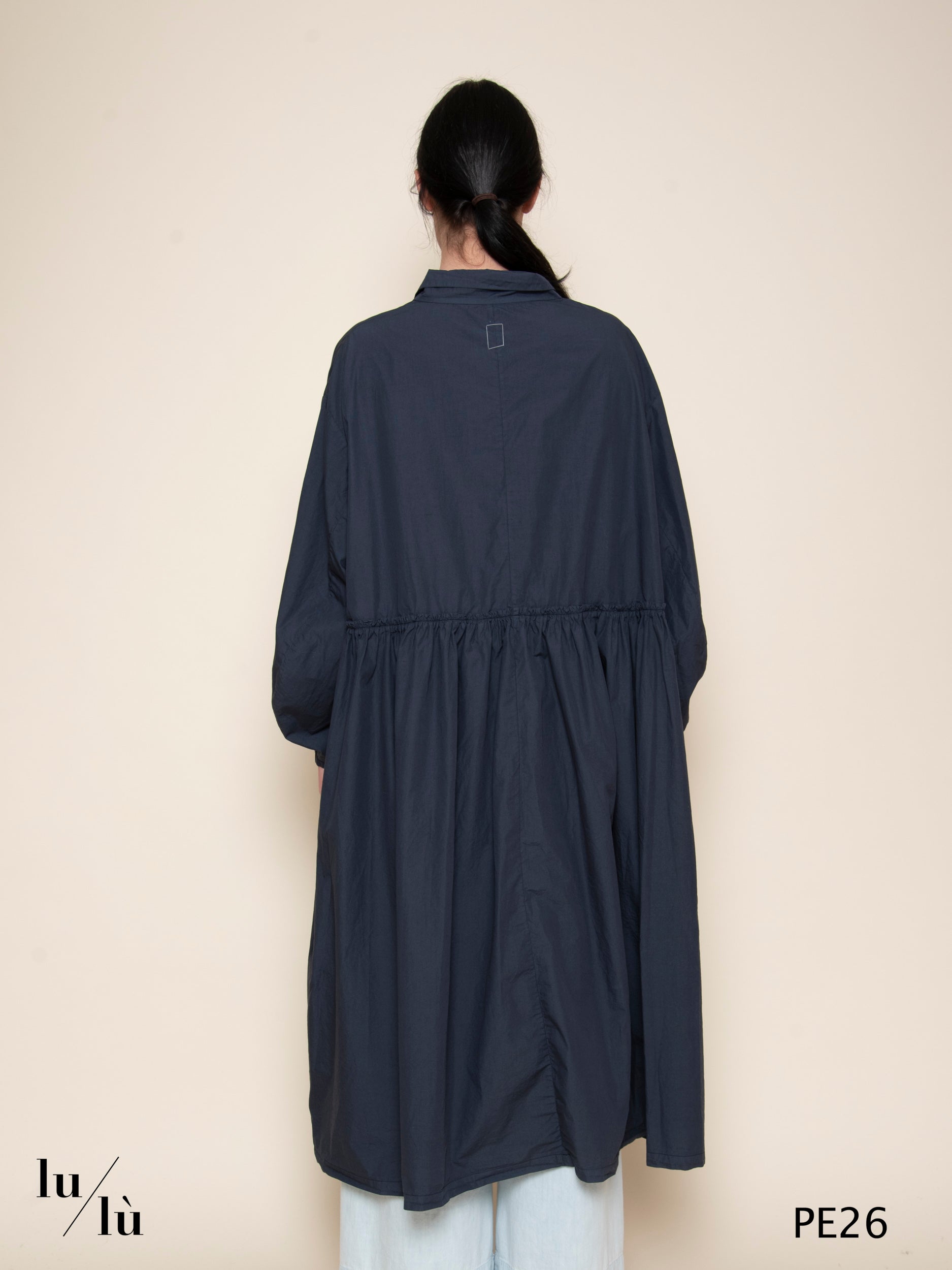 Cesanne - Trench lungo in popeline di cotone