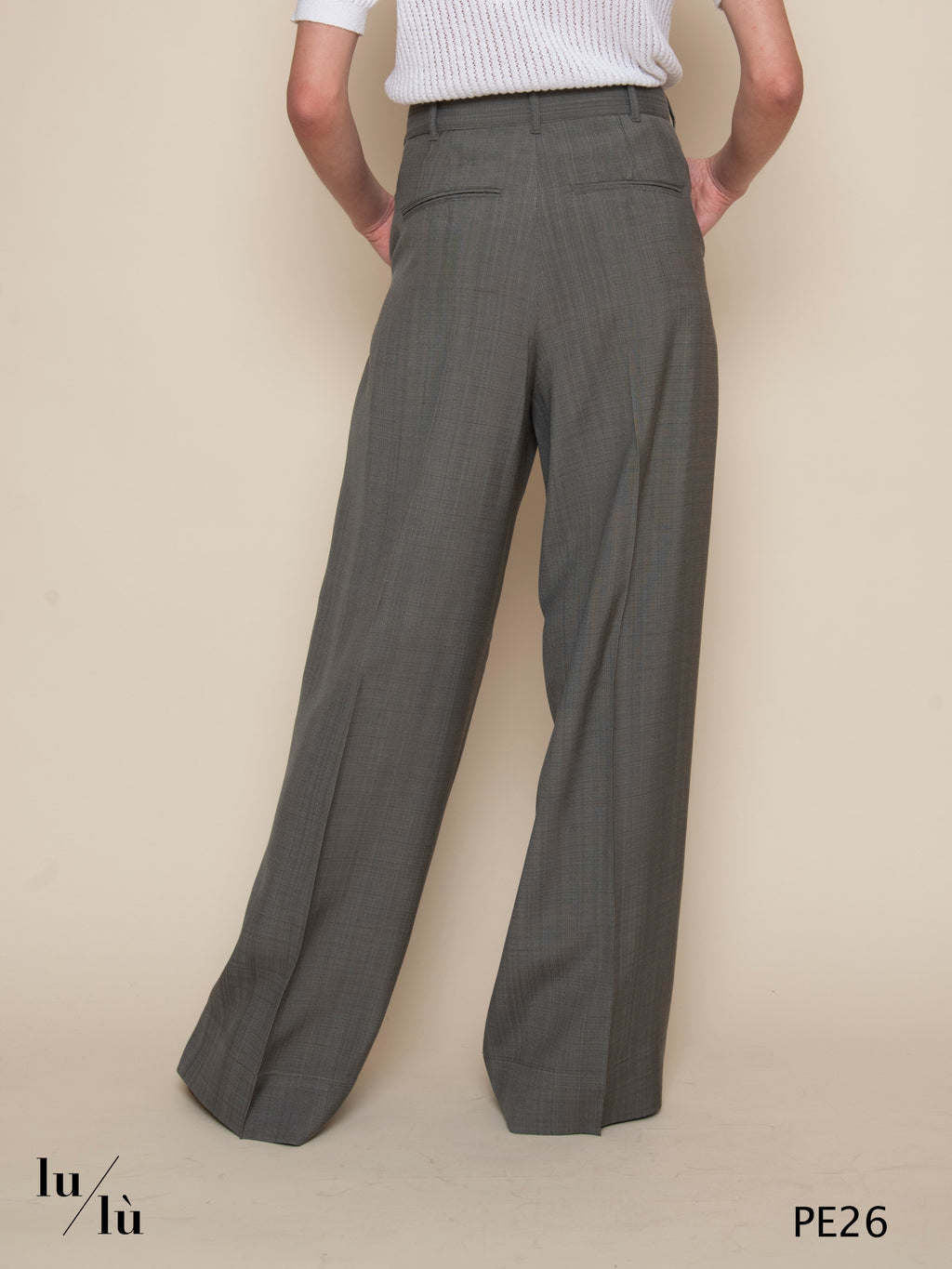 Hippolite - Pantalone donna gamba dritta in viscosa