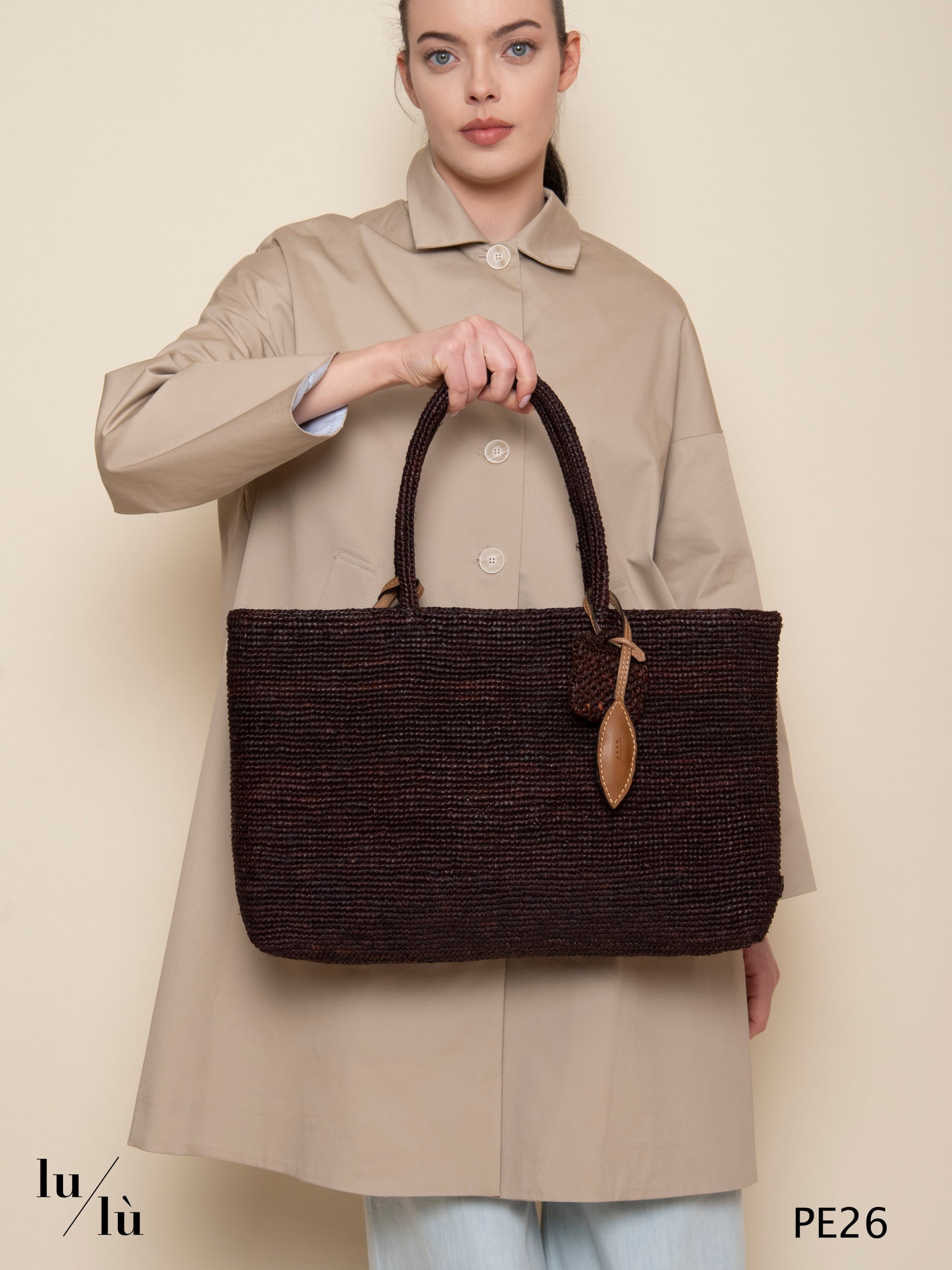 Alma Emme Brown - Tote bag artigianale handmade