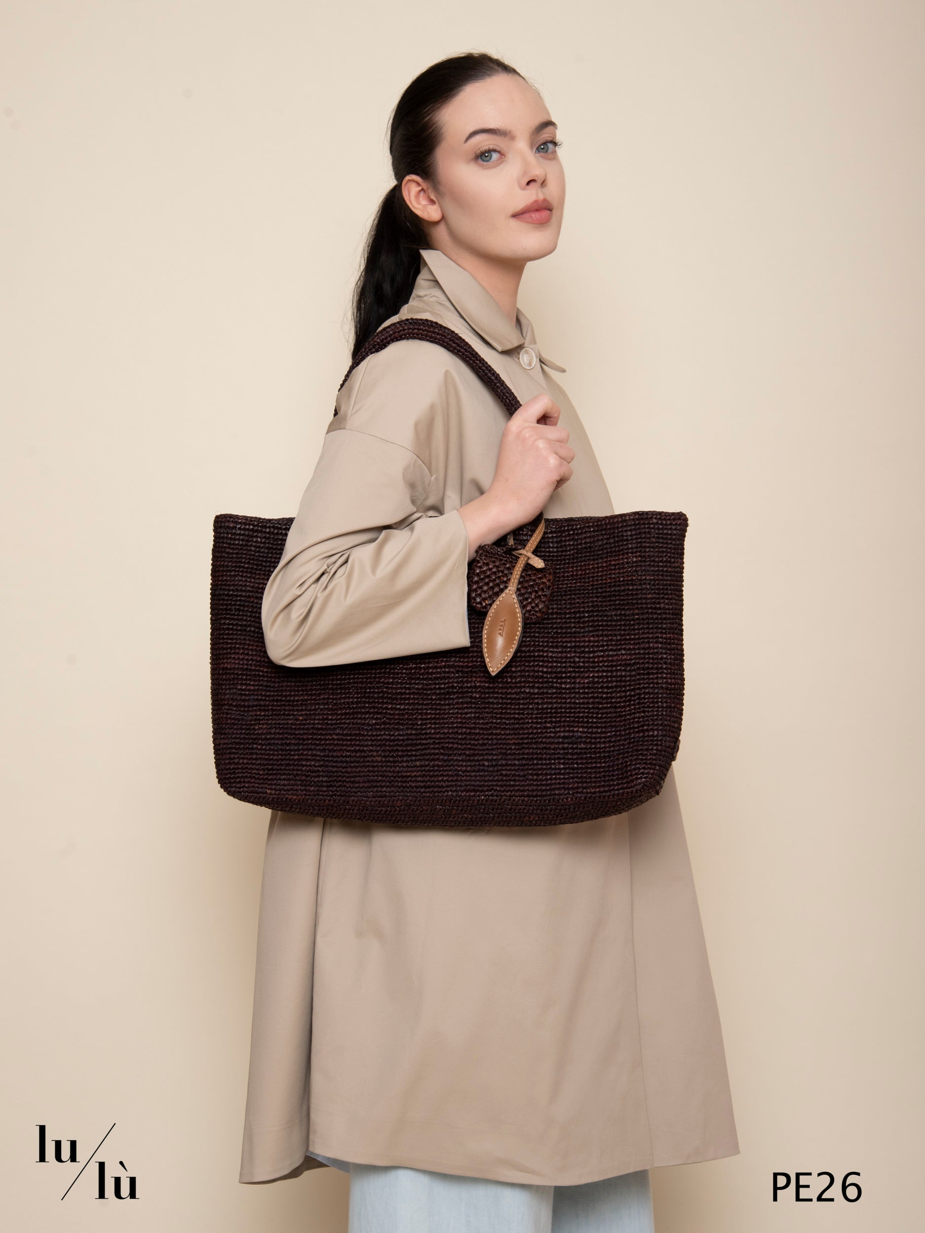 Alma Emme Nera - Tote bag artigianale handmade