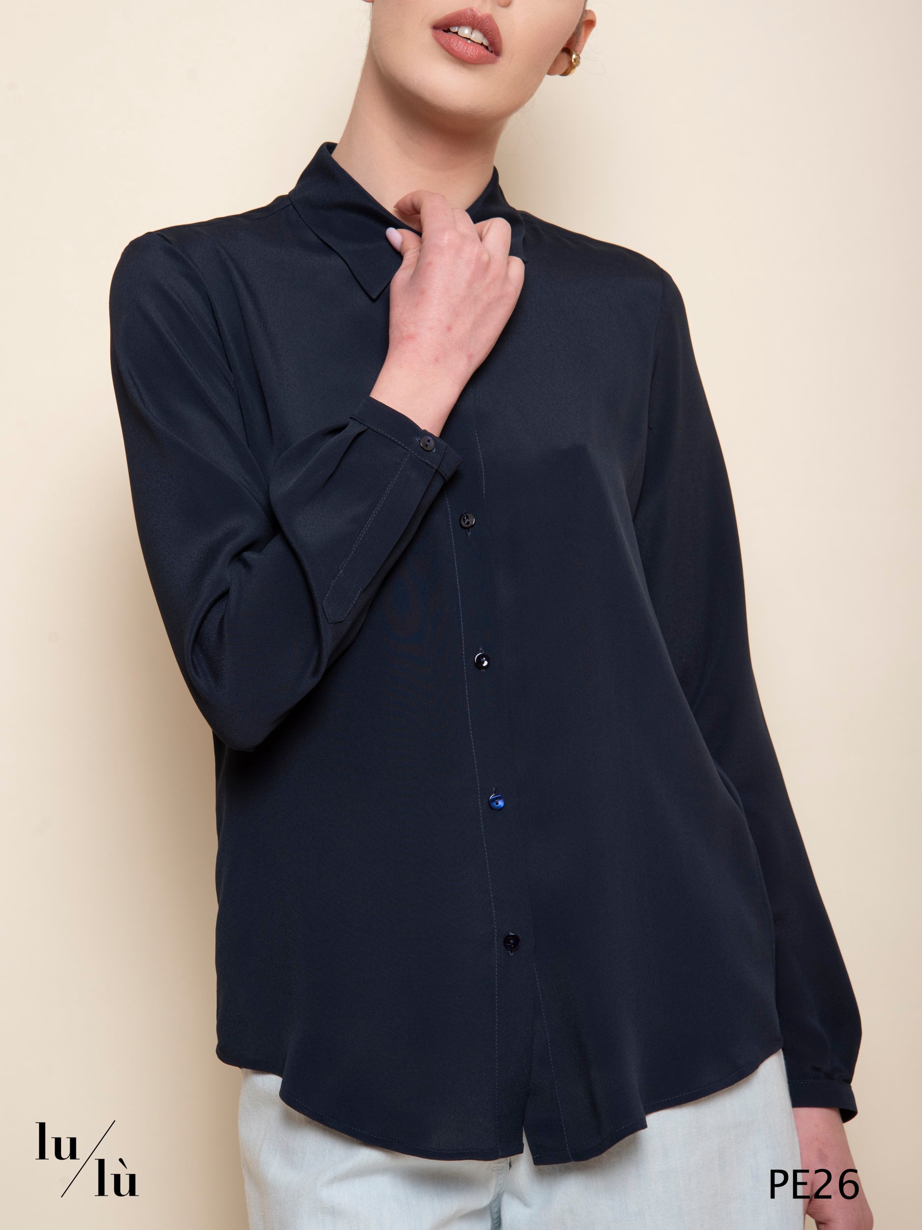 Meudon - Blusa in acetato e seta