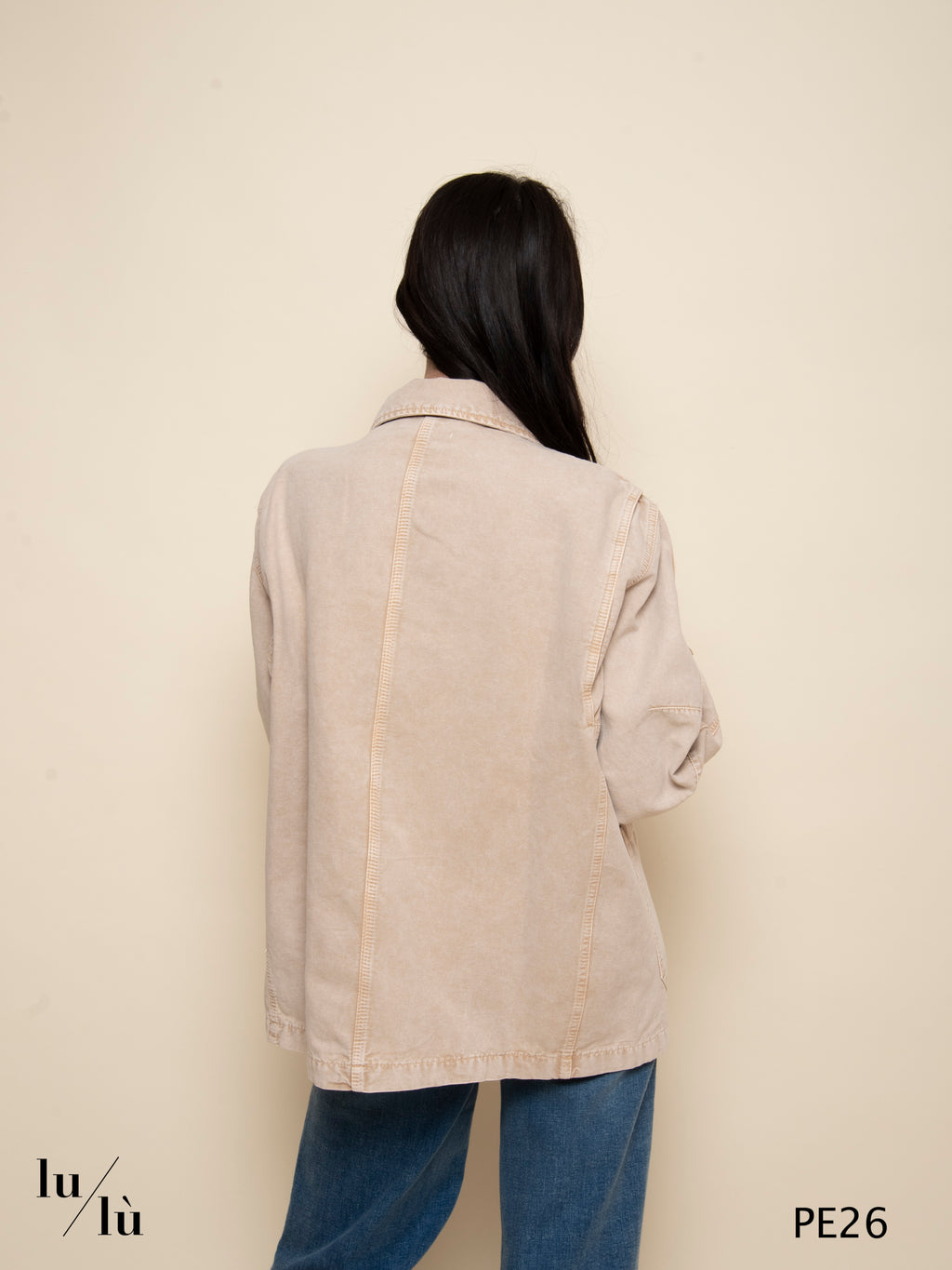 Valeriane - Overshirt in drill di cotone