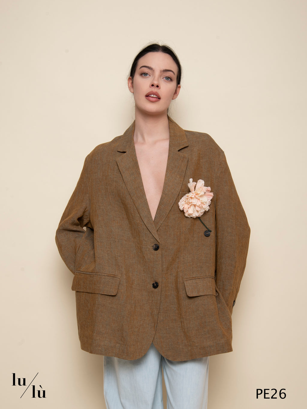Wanida - Blazer oversize in lino