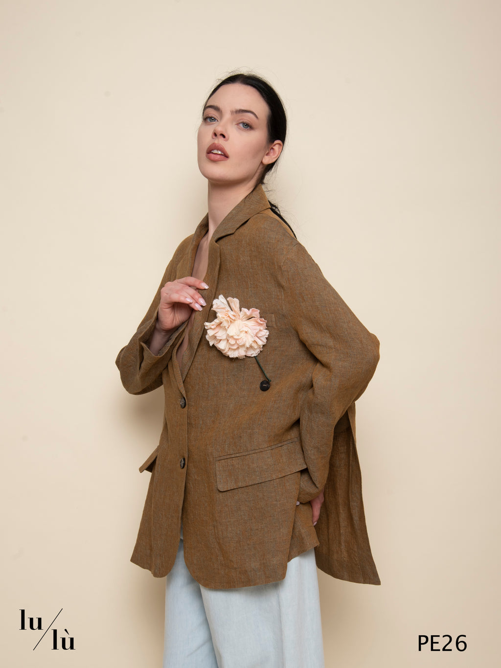 Wanida - Blazer oversize in lino