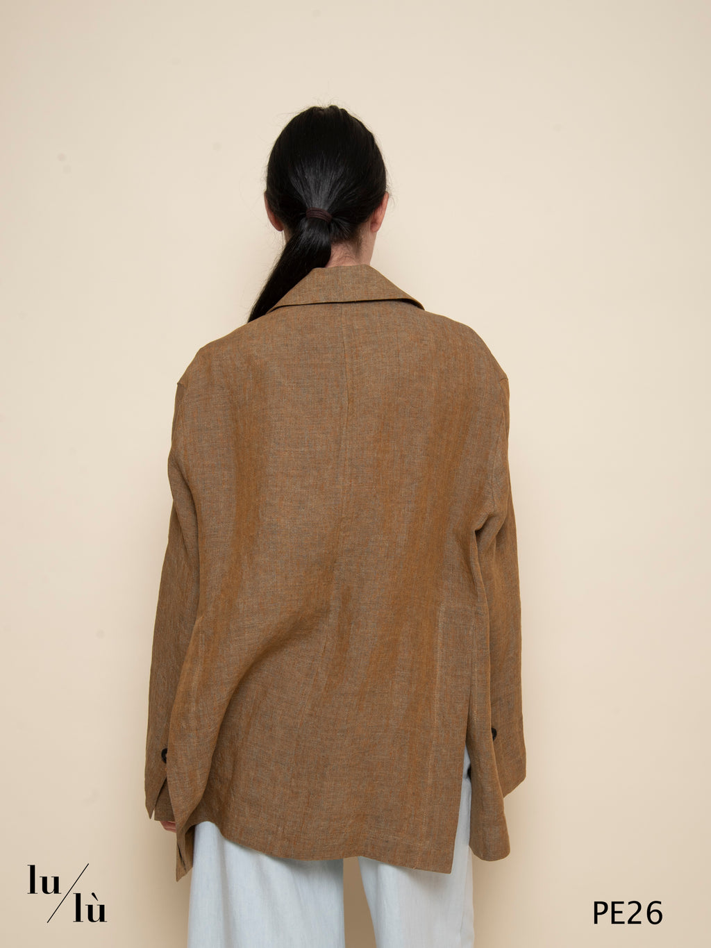 Wanida - Blazer oversize in lino